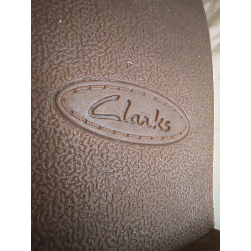 Clarks Mens Brown Leather Desert Boots Size 11M EU 46 Classic Style‎ Comfort